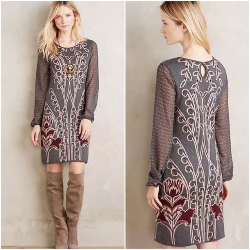 Anthropologie Saone Sweater Dress